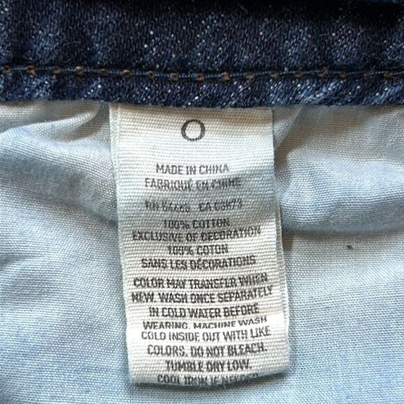 American Eagle Outfitters Blue Jean Shorts Distressed - Picture 3 of 7